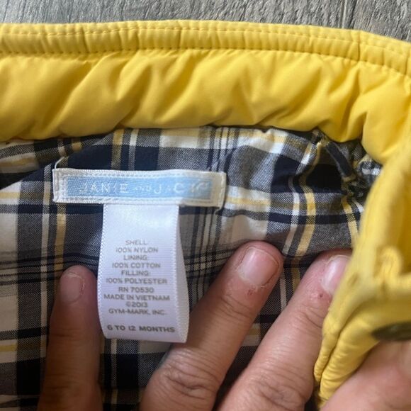 Janie & Jack Yellow Vest - Picture 3 of 4